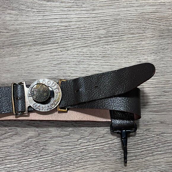 Vintage Boy Scouts Belt & Snap Back Hat - Picture 10 of 14